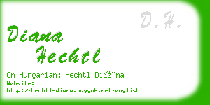 diana hechtl business card